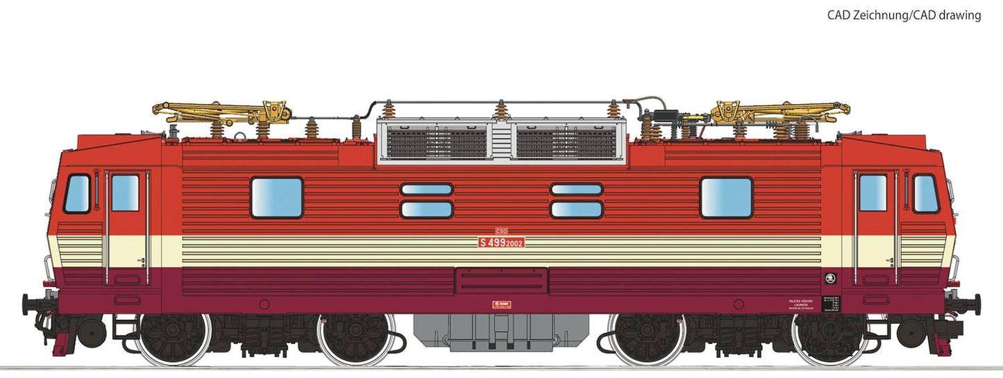 Roco 71238  CSD S499.2002 Electric Locomotive IV HO