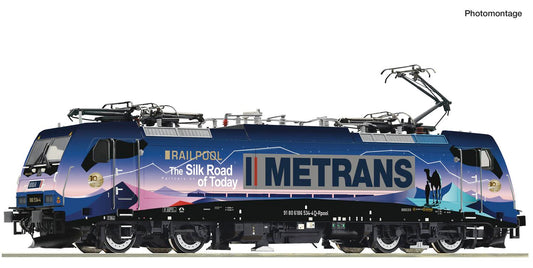 Roco 71982  Metrans BR186 534-4 Electric Locomotive VI (DCC-Sound) HO