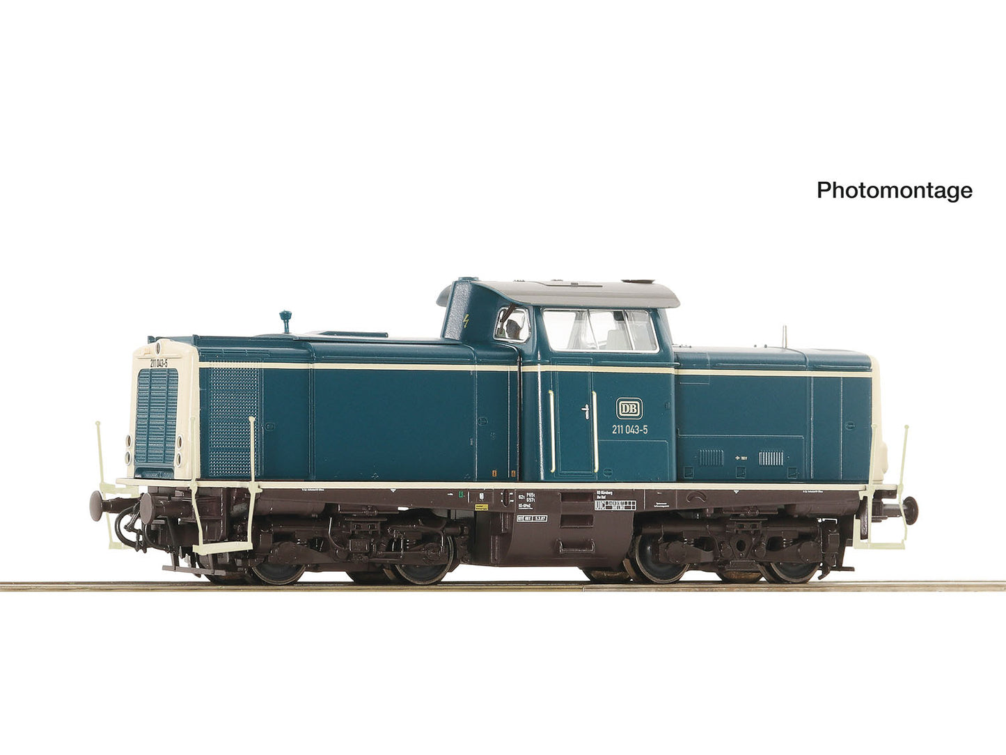 Roco 7300098 DB BR211 043-5 Diesel Locomotive IV HO Gauge
