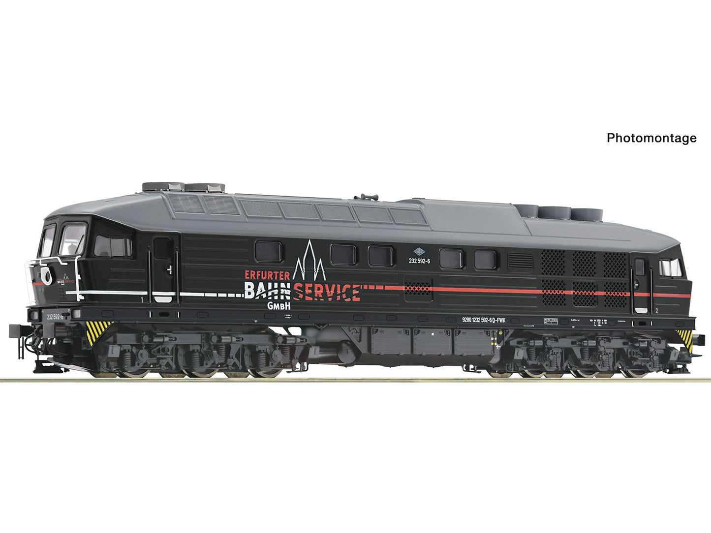 Roco 7300103 EBS BR232 592-6 Diesel Locomotive IV HO Gauge