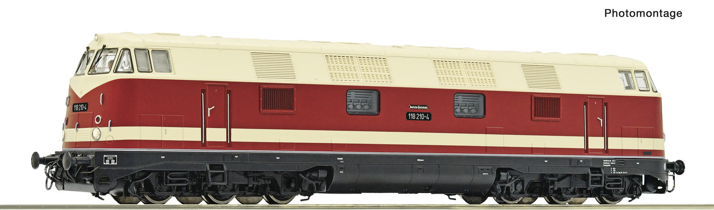 Roco DR BR118 210-4 Diesel Locomotive IV (DCC-Sound) RC7310060 HO Gauge