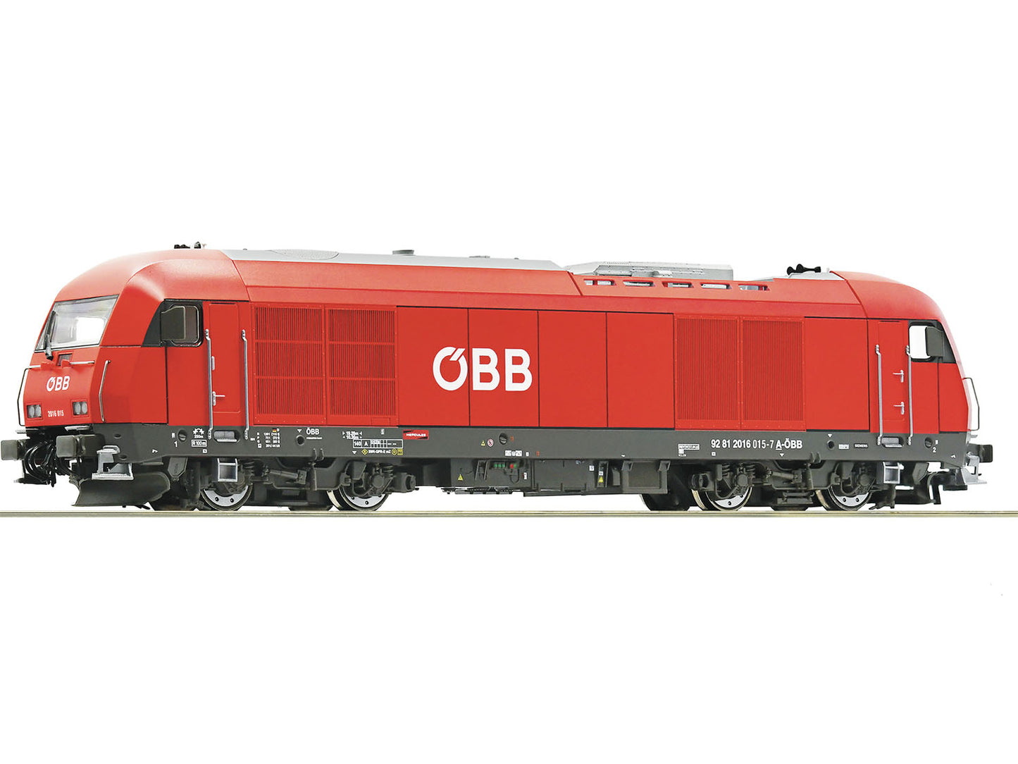 Roco 7310087 OBB Rh2016 015-7 Diesel Locomotive VI (DCC-Sound) HO Gauge