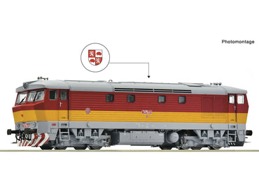 Roco 7310090 CSD T478 2079 Diesel Locomotive IV (DCC-Sound) HO Gauge