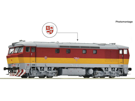 Roco 7310090 CSD T478 2079 Diesel Locomotive IV (DCC-Sound) HO Gauge