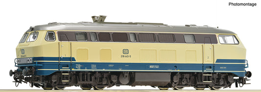 Roco DB BR218 445-5 Diesel Locomotive IV (~AC-Sound) RC7320041 HO Gauge