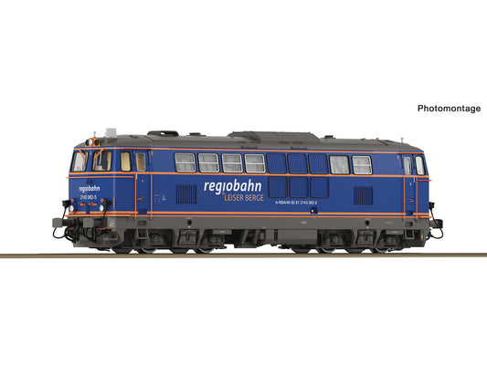 Roco 7320093 Regiobahn Rh2143 062-5 Diesel Locomotive VI (~AC-Sound) HO Gauge