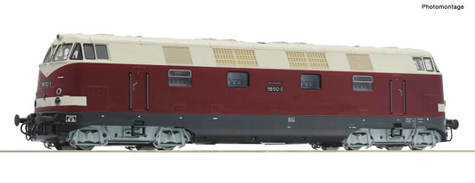 Roco 73897  DR BR118 512-3 Diesel Locomotive IV (DCC-Sound) HO