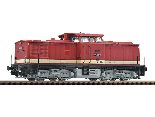 Roco DR BR114 298-3 Diesel Locomotive IV (DCC-Sound) RC7390001 TT Gauge
