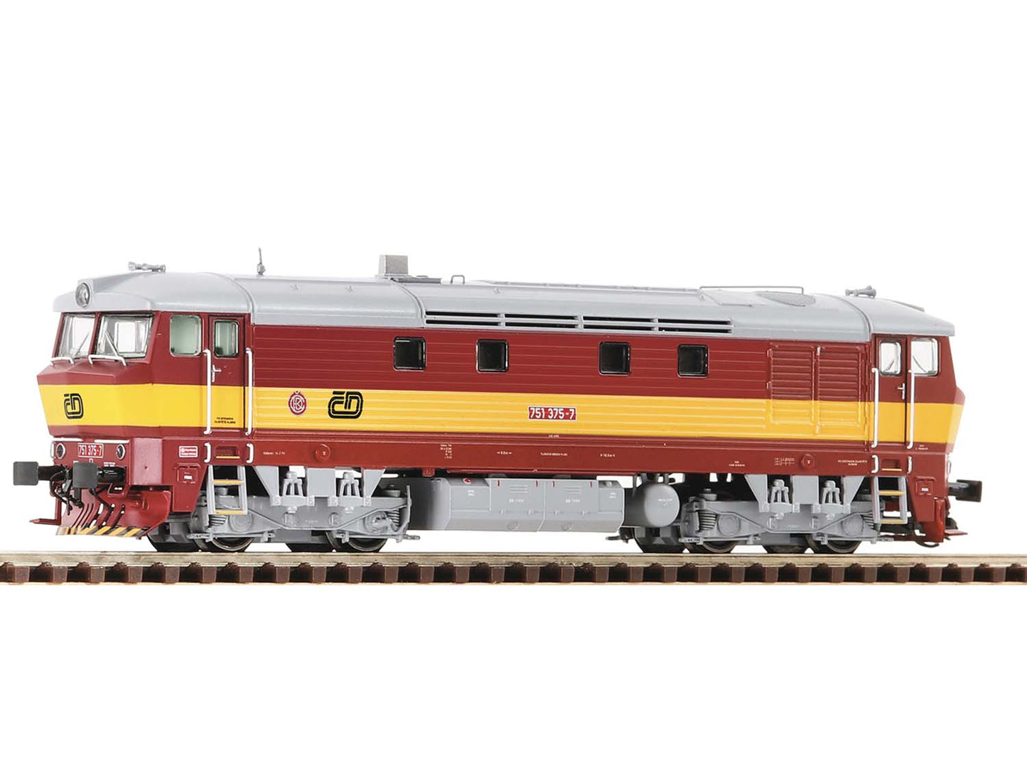 Roco CSD Rh751 375-7 Diesel Locomotive V (DCC-Sound) RC7390007 TT Gauge