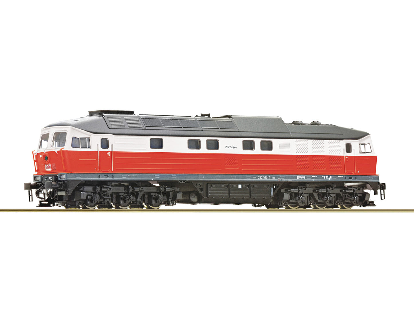 Roco DBAG BR232 512 Diesel Locomotive VI (DCC-Sound) RC7390009 TT Gauge