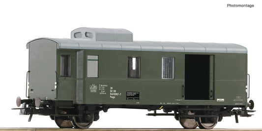 Roco 74225  DR Freight Baggage Wagon IV HO
