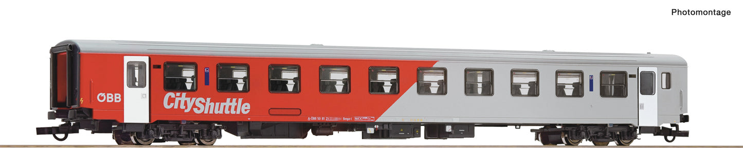 Roco OBB CityShuttle Bmpz-I 2nd Class Commuter Coach VI HO Gauge RC74348
