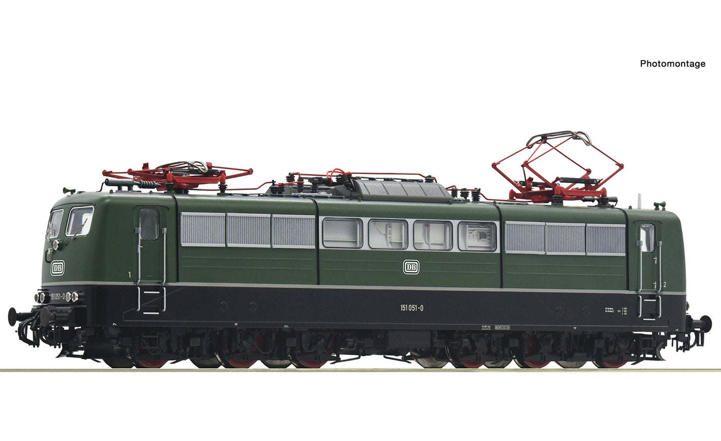 Roco DB BR151 051-0 Electric Locomotive IV RC7500116 HO Gauge