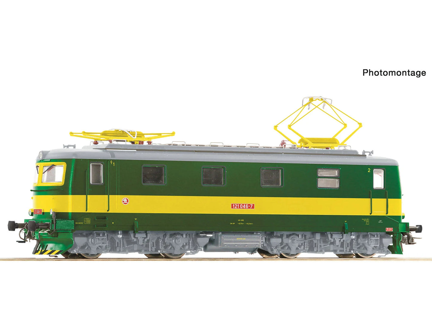 Roco 7500135 CD Rh121 046-7 Electric Locomotive V HO Gauge