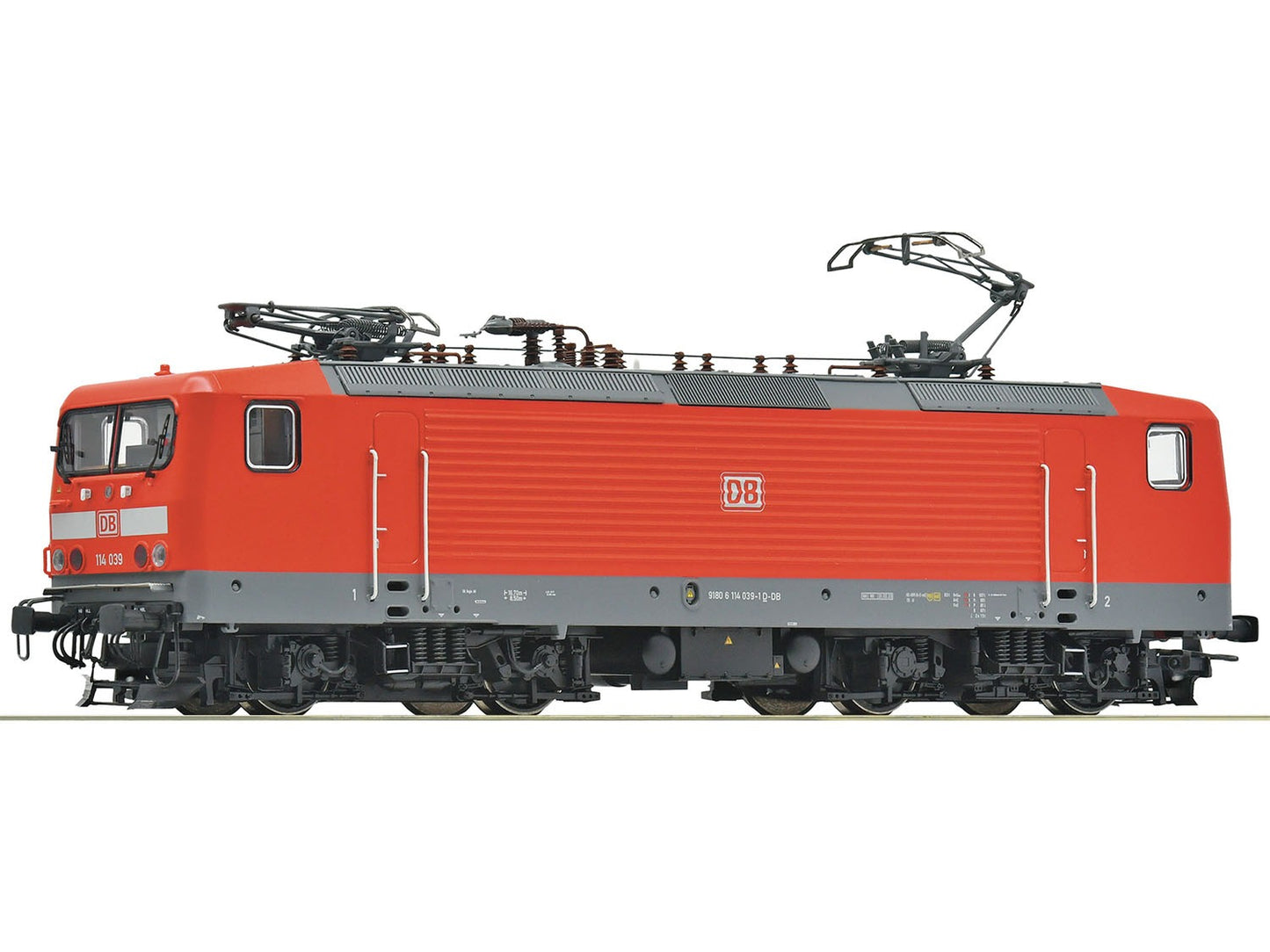 Roco DBAG BR114 039-1 Electric Locomotive VI RC7500140 HO Gauge