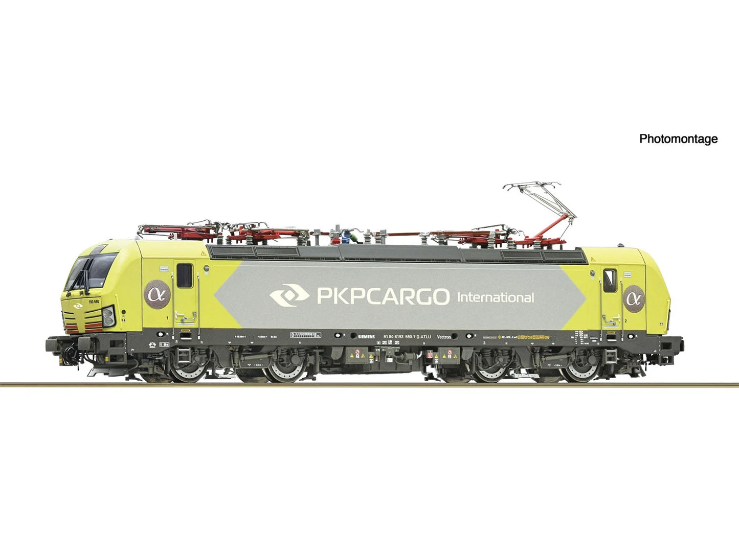 Roco PKP Cargo BR193 590-7 Electric Locomotive VI RC7500203 HO Gauge