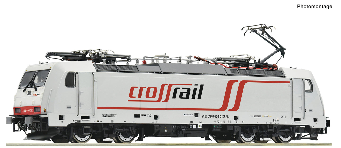 Roco Crossrail BR186 905-6 Electric Locomotive V (DCC-Sound) RC7510099 HO Gauge