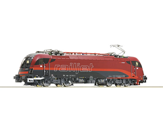 Roco 7510182 OBB Railjet Rh1216 016-6 Electric Loco VI (DCC-Sound) HO Gauge