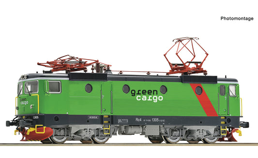 Roco Green Cargo Rc4 1305 Electric Locomotive VI (~AC-Sound) RC7520007 HO Gauge