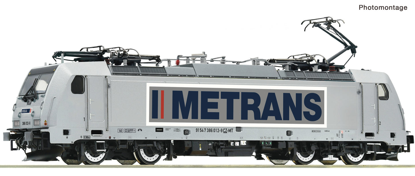 Roco Metrans Rh386 012 Electric Locomotive VI (DCC-Sound) HO Gauge RC7520016