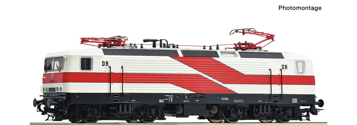 Roco DR BR243 001-5 White Lady Electric Loco IV (~AC-Sound) RC7520025 HO Gauge
