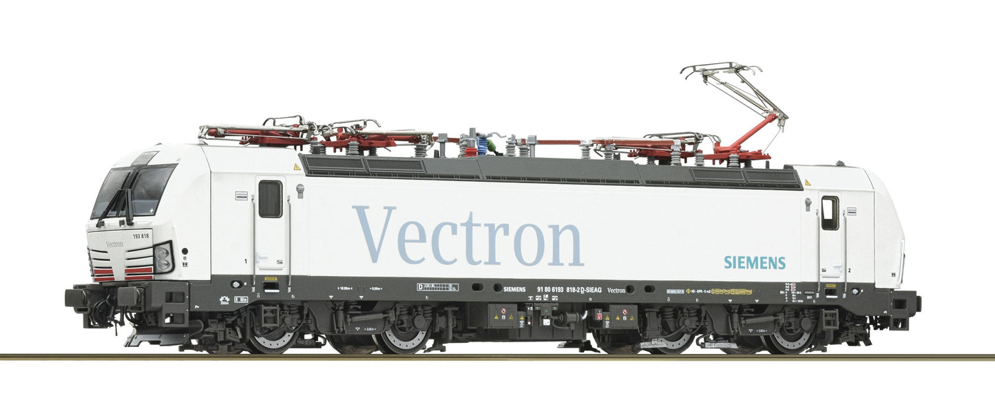 Roco Siemens BR193 818-2 Vectron Electric Loco VI (~AC-Sound) HO Gauge RC7520040