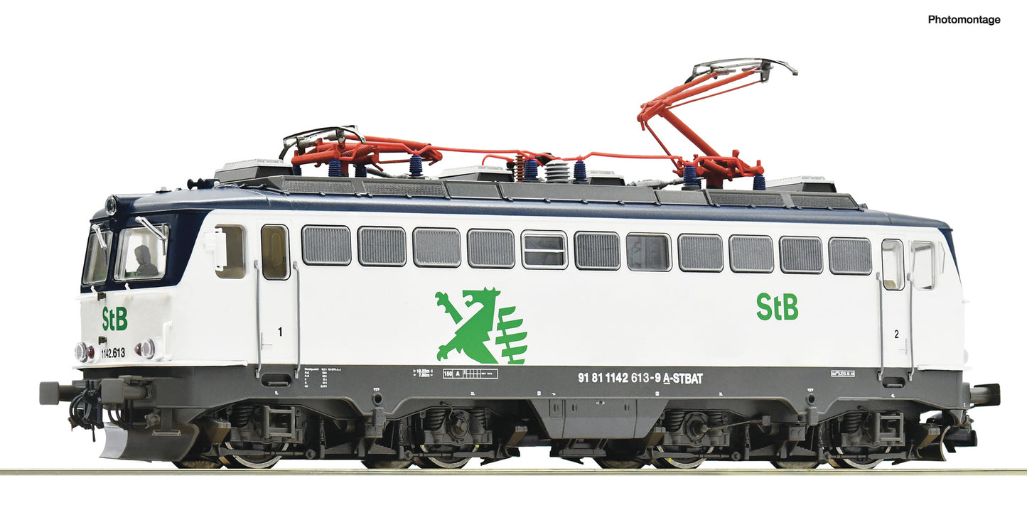 Roco StB Rh1142 613-9 Electric Locomotive VI (~AC-Sound) HO Gauge RC7520042