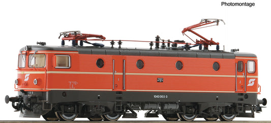 Roco OBB Rh1043 002-3 Electric Locomotive V (~AC-Sound) HO Gauge RC7520072