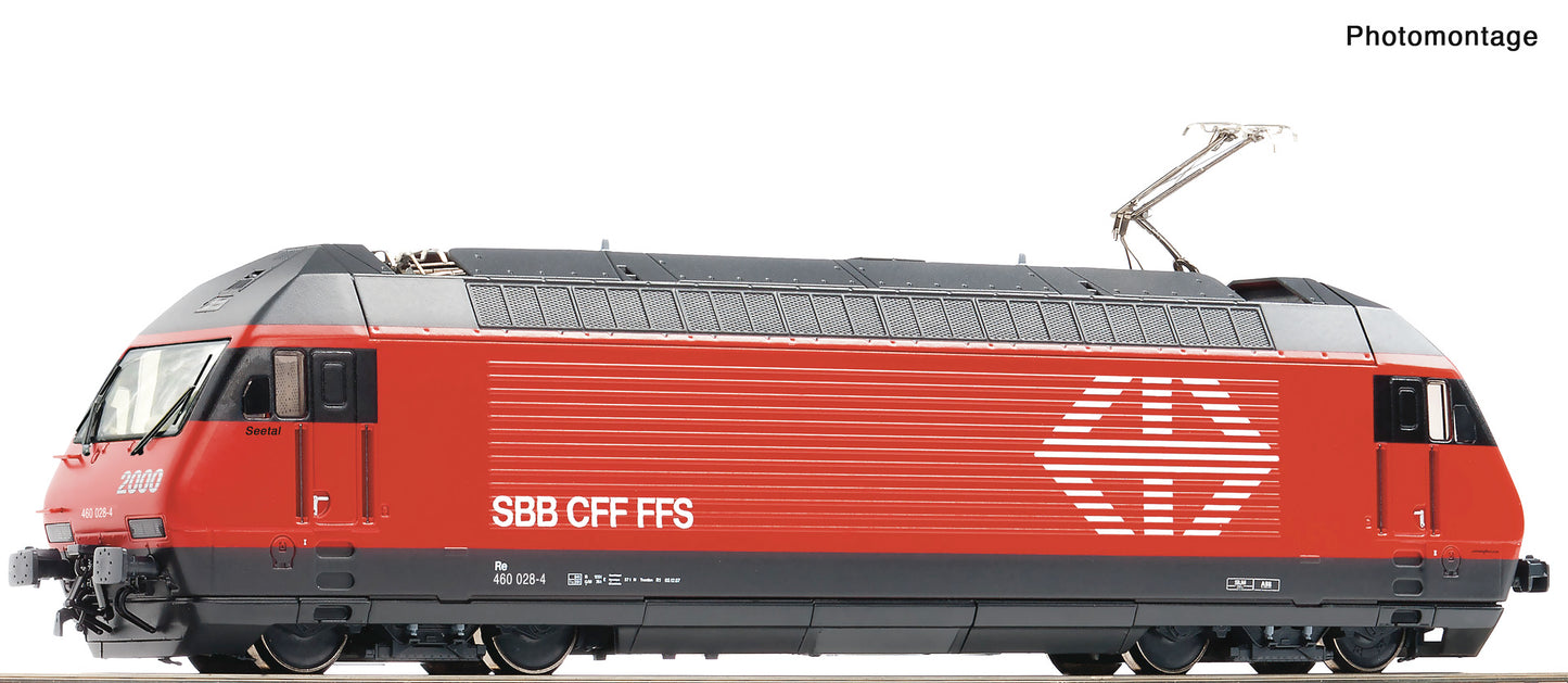 Roco SBB Re 460 028-4 Electric Locomotive V (~AC-Sound) RC7520131 HO Gauge