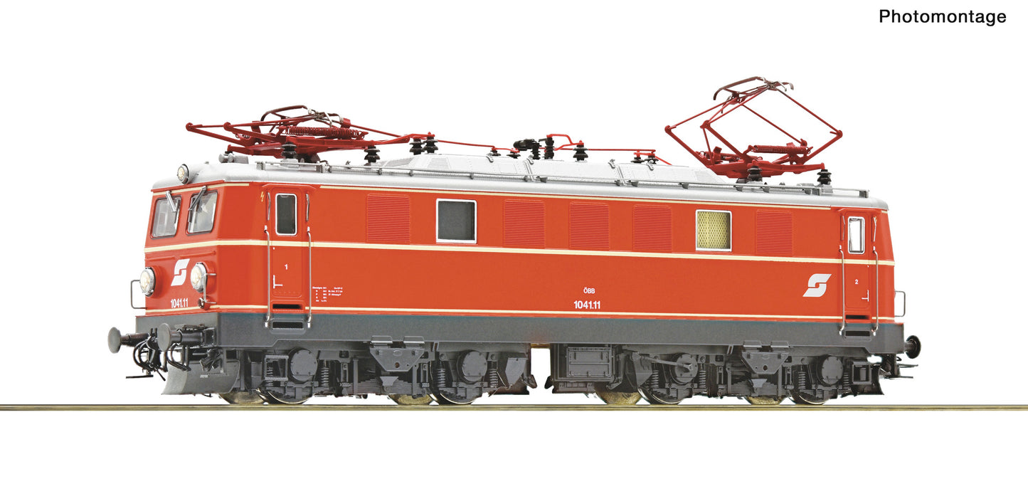 Roco OBB Rh1041.11 Electric Locomotive IV (~AC-Sound) RC7520133 HO Gauge