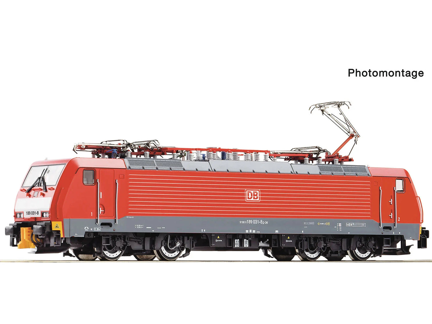 Roco 7520207 DBAG BR189 031-8 Electric Locomotive VI (~AC-Sound) HO Gauge