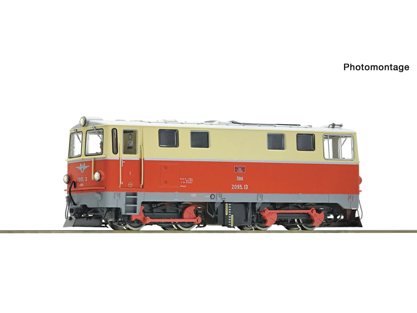 Roco 7540007 OBB Rh2095.13 Diesel Locomotive III HOe Gauge