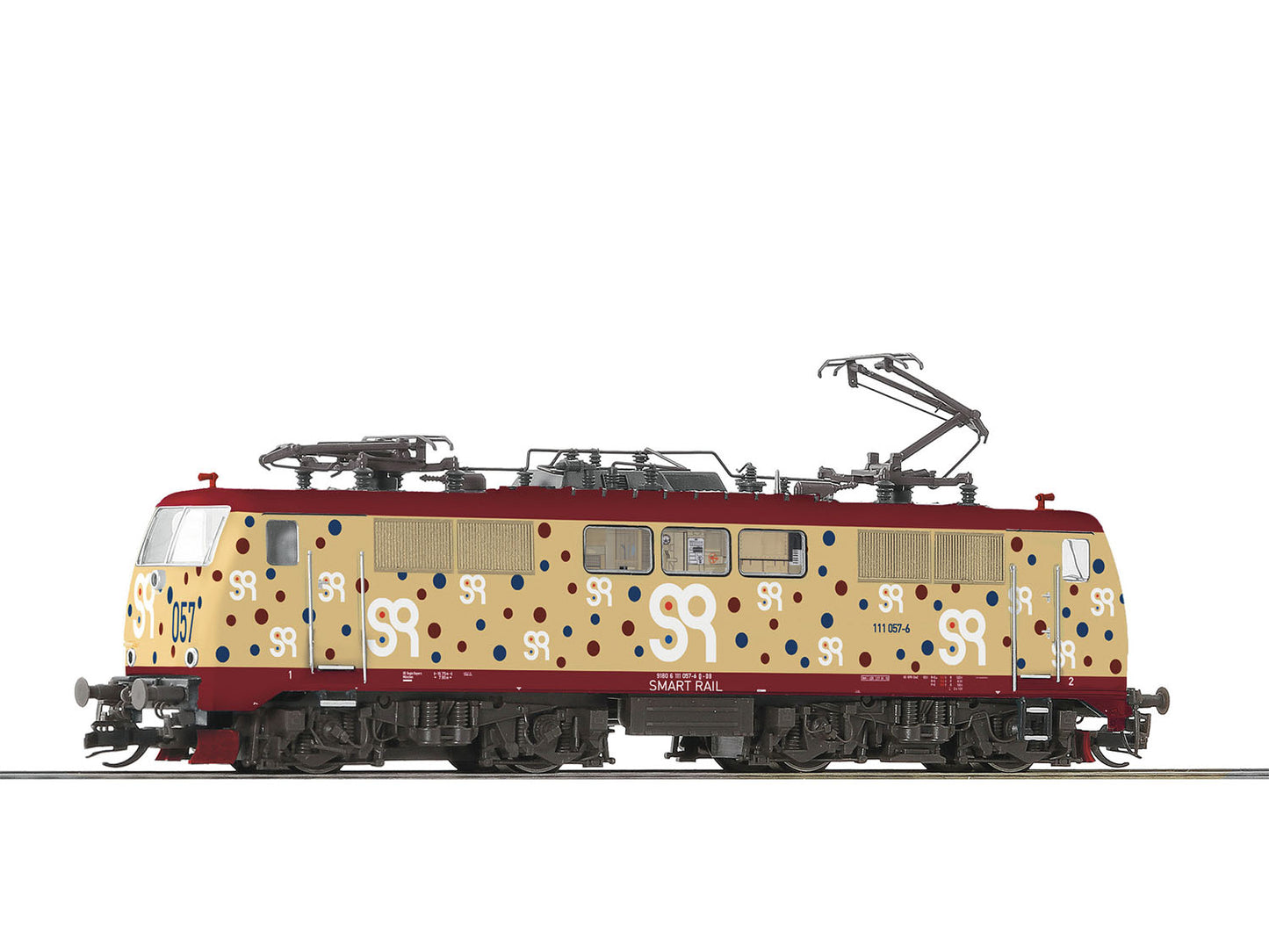 Roco Smart Rail BR111 057-6 Electric Locomotive VI (DCC-Sound) 7590035 TT Gauge