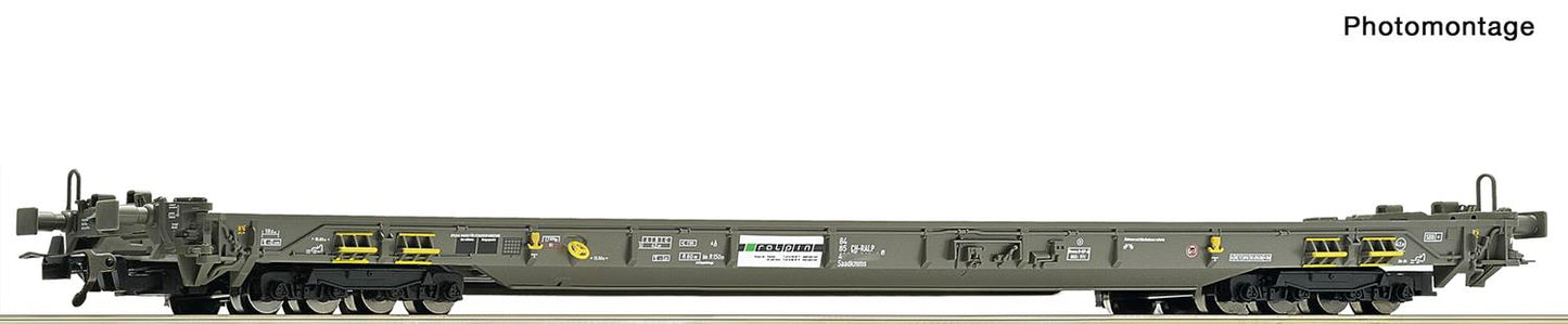Roco 76342  Ralpin Rollende Autobahn End Flat Wagon VI HO