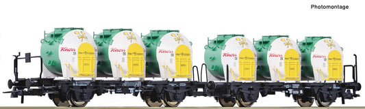 Roco 76468  DB Double Container Carrying Wagon III HO