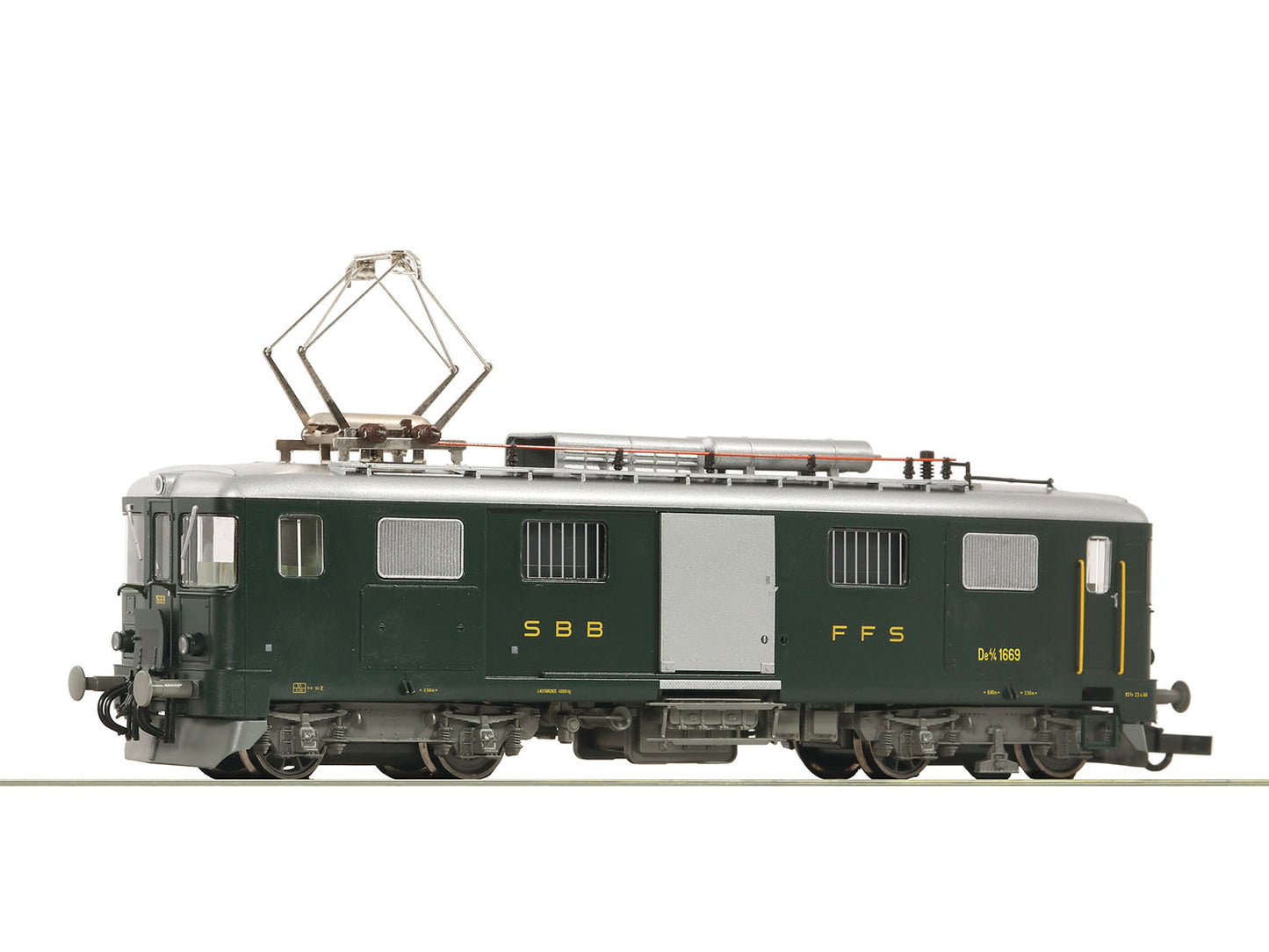 Roco 7700014 SBB De4/4 1669 Electric Baggage Railcar IV HO Gauge