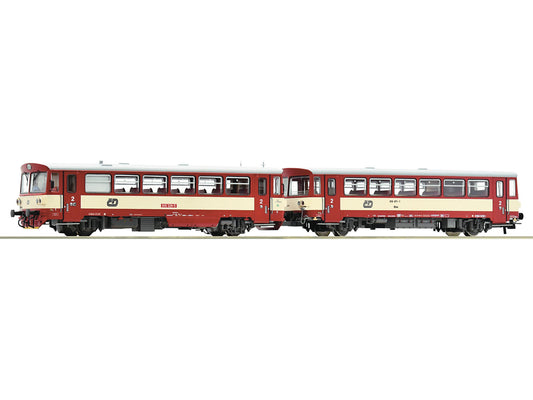 Roco CD Rh810 328-5 Diesel Railcar & Trailer V RC7700022 HO Gauge
