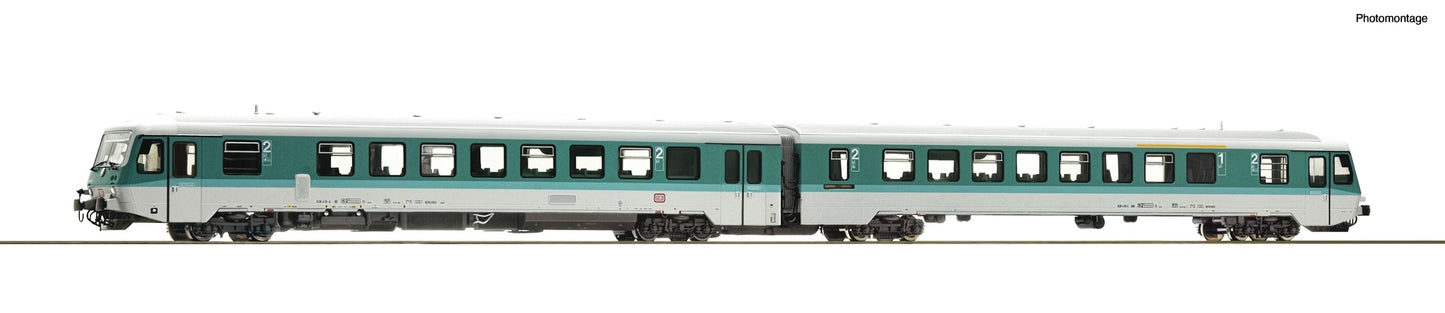 Roco DB BR628 409-5 2 Car DMU IV (DCC-Sound) HO Gauge RC7710005