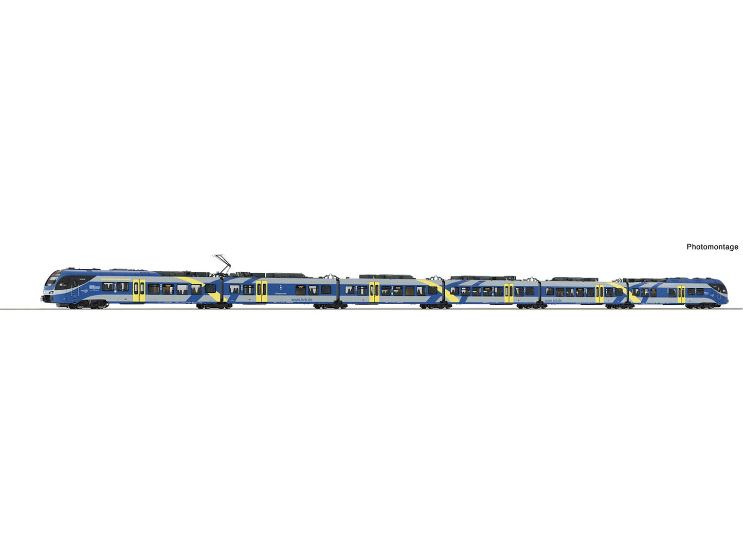 Roco 7710032 BRB FLIRT3 ET302 Freilassing 6 Car EMU VI (DCC-Sound) HO Gauge