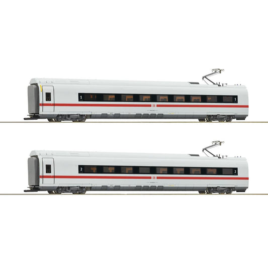 Roco HO RC78096 DBAG BR407 Intermediate Coach Set Lit (2) VI (~AC-Fitted)