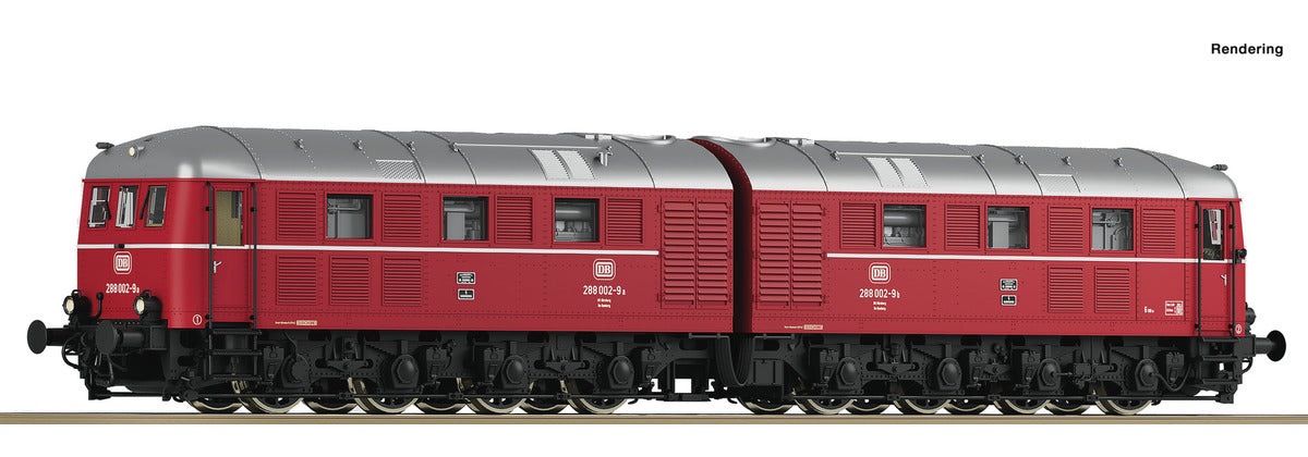 Roco DB BR288 002-9 Double Diesel Locomotive IV (~AC-Sound) RC78116 HO Gauge