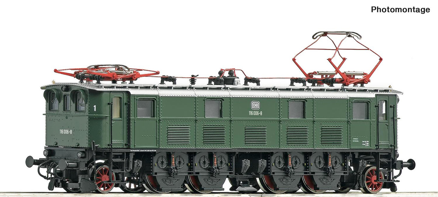 Roco DB BR116 006-8 Electric Locomotive IV (~AC-Sound) RC78463 HO Gauge