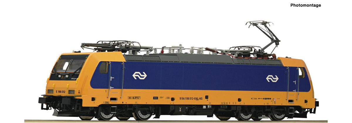 Roco NS E186 012 Electric Locomotive VI (~AC-Sound) RC78654 HO Gauge