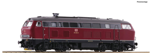 Roco DBAG BR218 290-5 Diesel Locomotive V (~AC-Sound) RC78772 HO Gauge