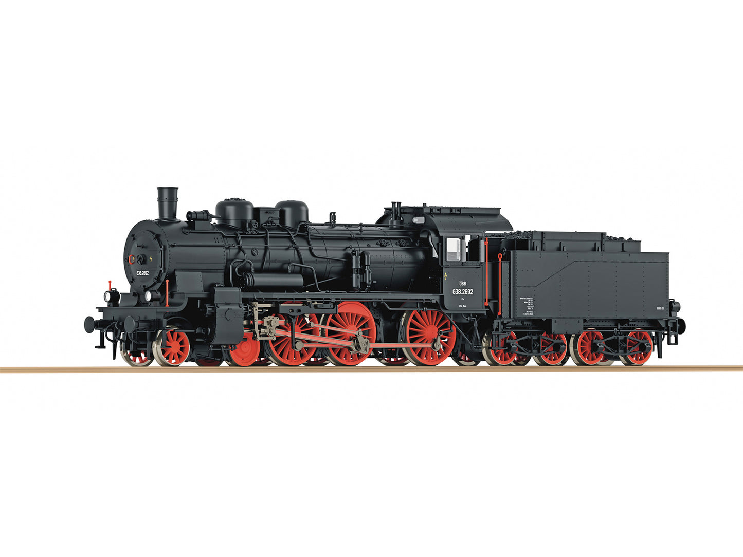 Roco OBB Rh638.2692 Steam Locomotive III (~AC-Sound) HO Gauge RC79394