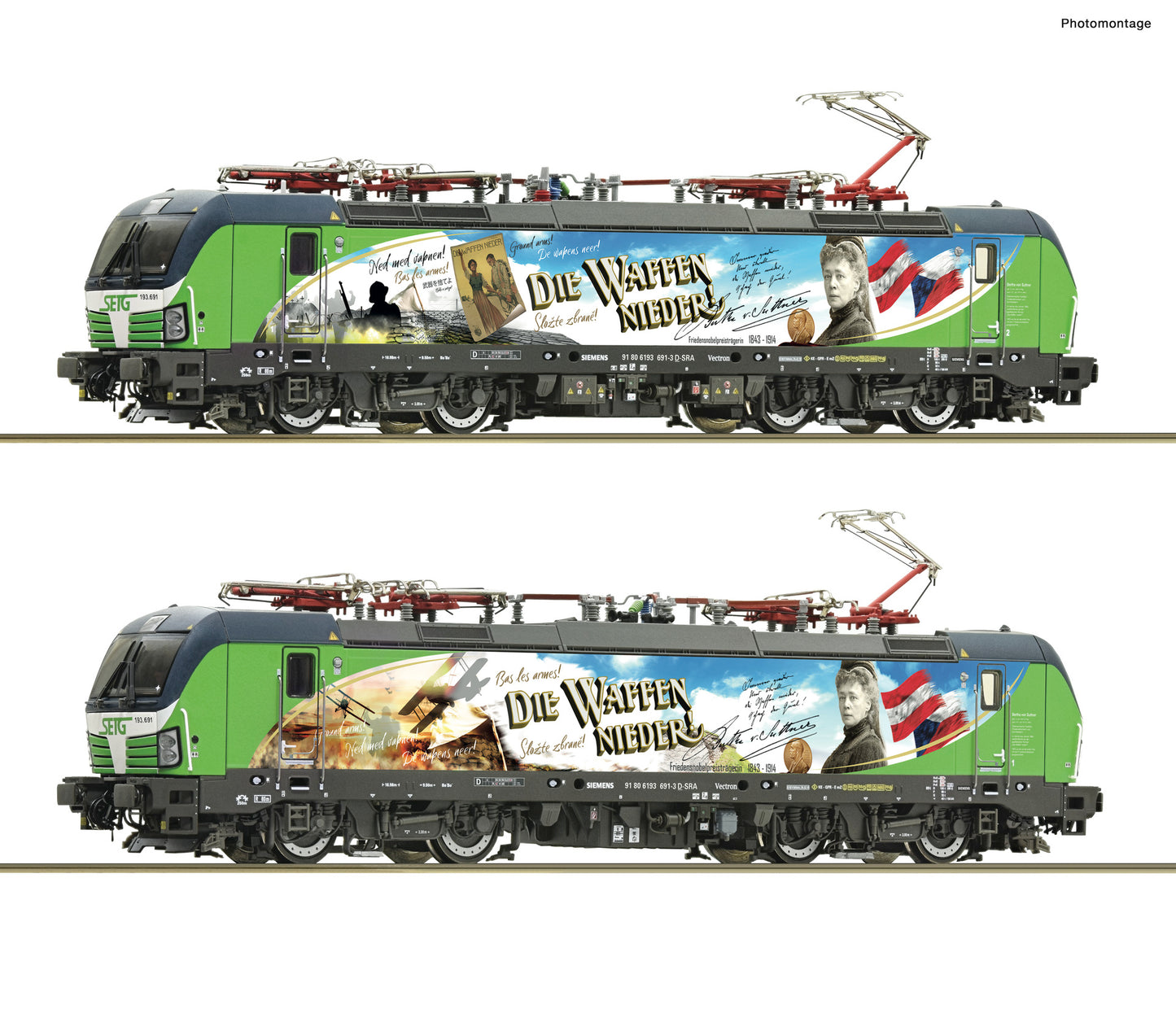 Roco SETG BR193 691-3 Electric Locomotive VI (~AC-Sound) RC79992 HO Gauge
