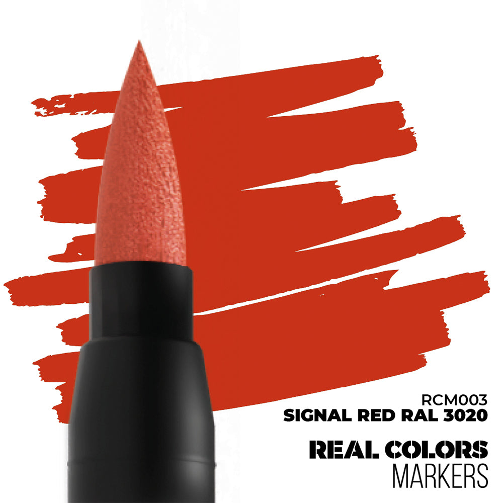 AK Interactive Signal Red RAL3020 Real Colours Acrylic Paint Marker RCM003