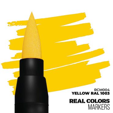 AK Interactive Yellow RAL1003 Real Colours Acrylic Paint Marker RCM004