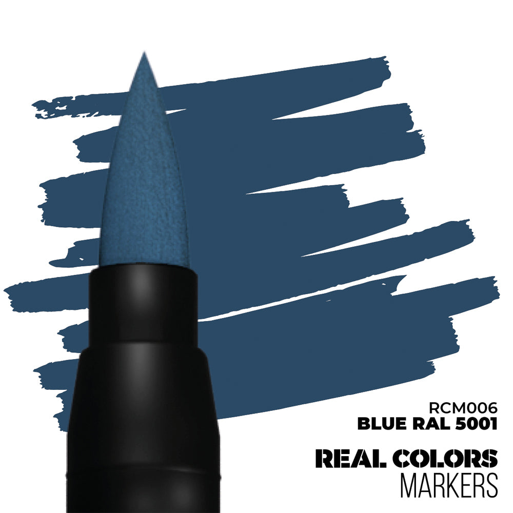 AK Interactive Blue RAL5001 Real Colours Acrylic Paint Marker RCM006