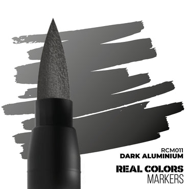 AK Interactive Dark Aluminium Real Colours Acrylic Paint Marker RCM011